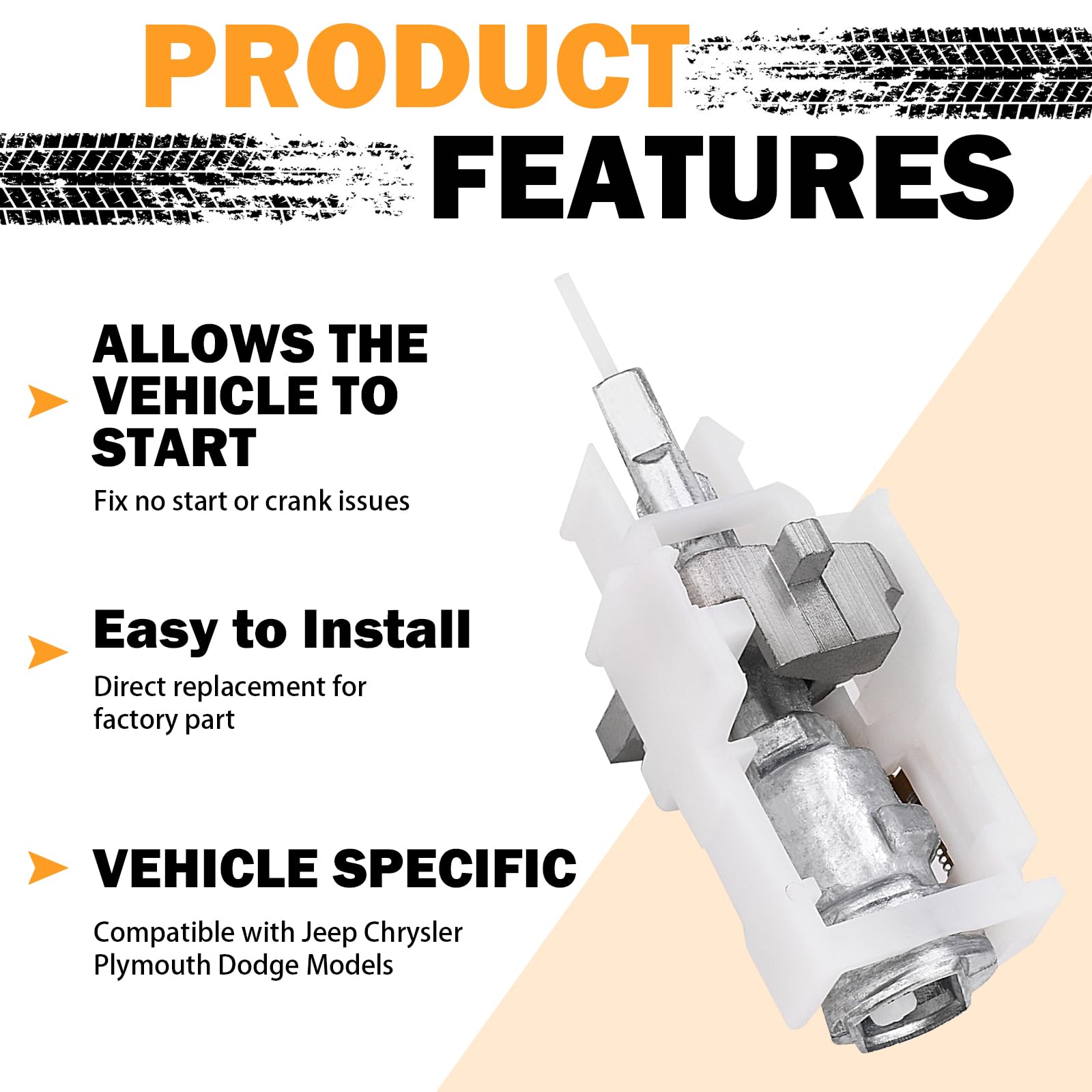 Yinlowa actuator pin side profile demonstrating durable construction benefit