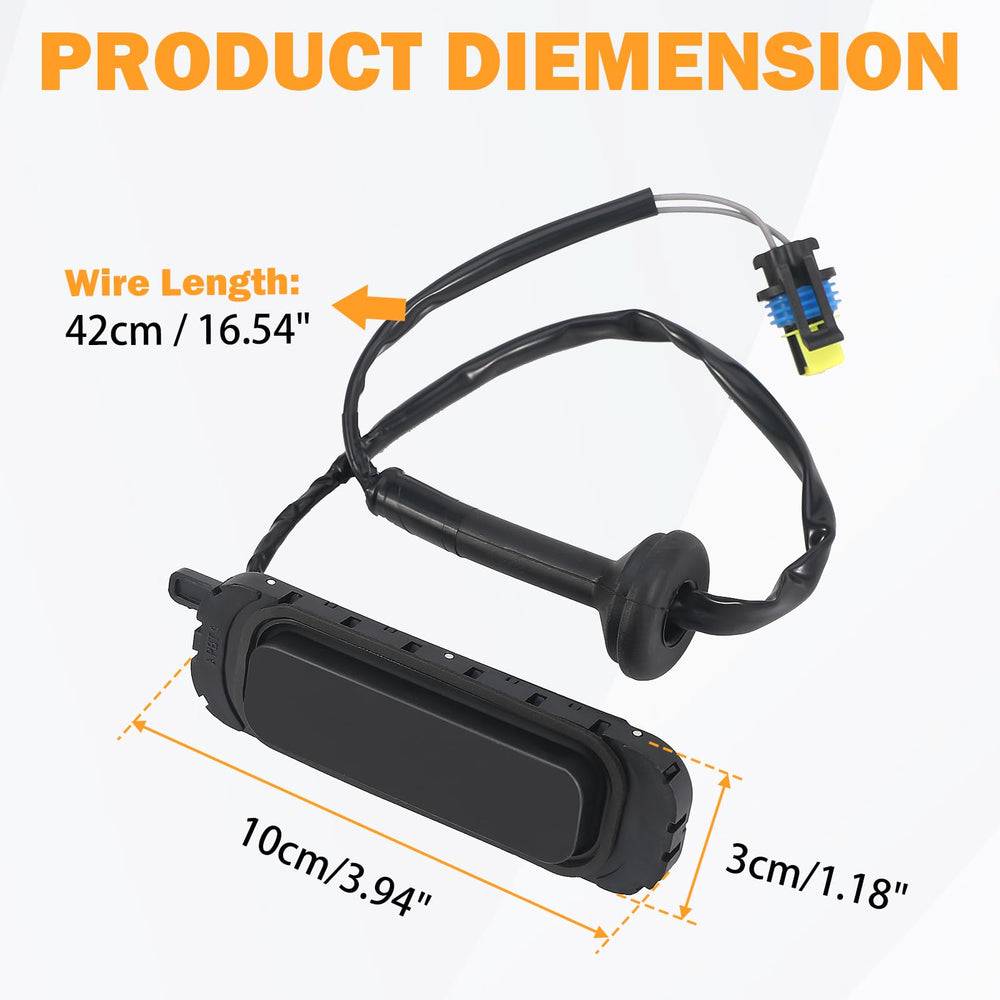Yinlowa rear hatch button lifestyle open liftgate showing reliable hatch opening