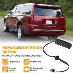 Yinlowa rear hatch button side profile highlighting molded housing durability