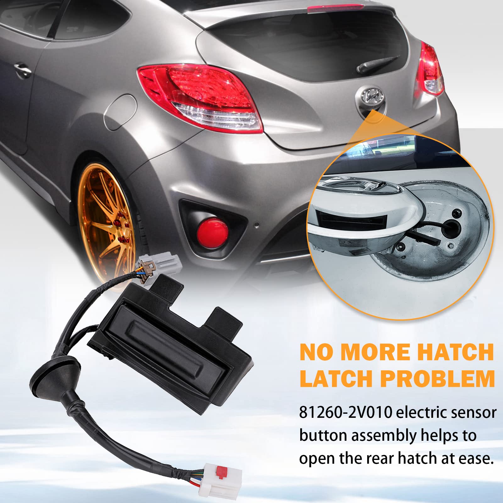 Yinlowa mounting points detail, ensures correct tailgate alignment