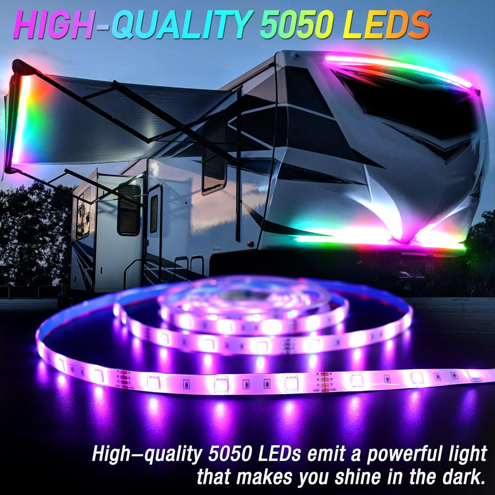 Yiswhis close-up of LED strip texture for durable outdoor lighting