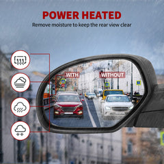 YITAMOTOR LED turn signal detail showing bright arrow for safer lane changes