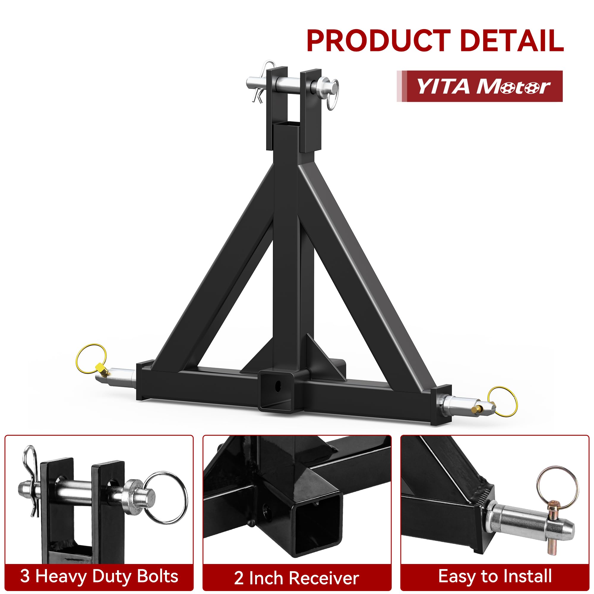 YITAMOTOR side profile displaying welds and reinforced structure for strength