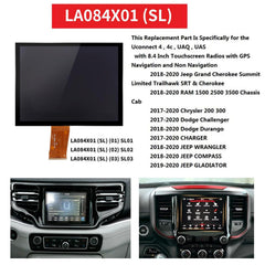Yitrust screen mounted in vehicle dash demonstrating restored Uconnect usability