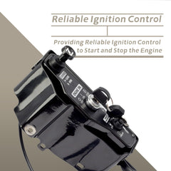 YIYANTO key cylinder close-up showing durable key action and reliable start control