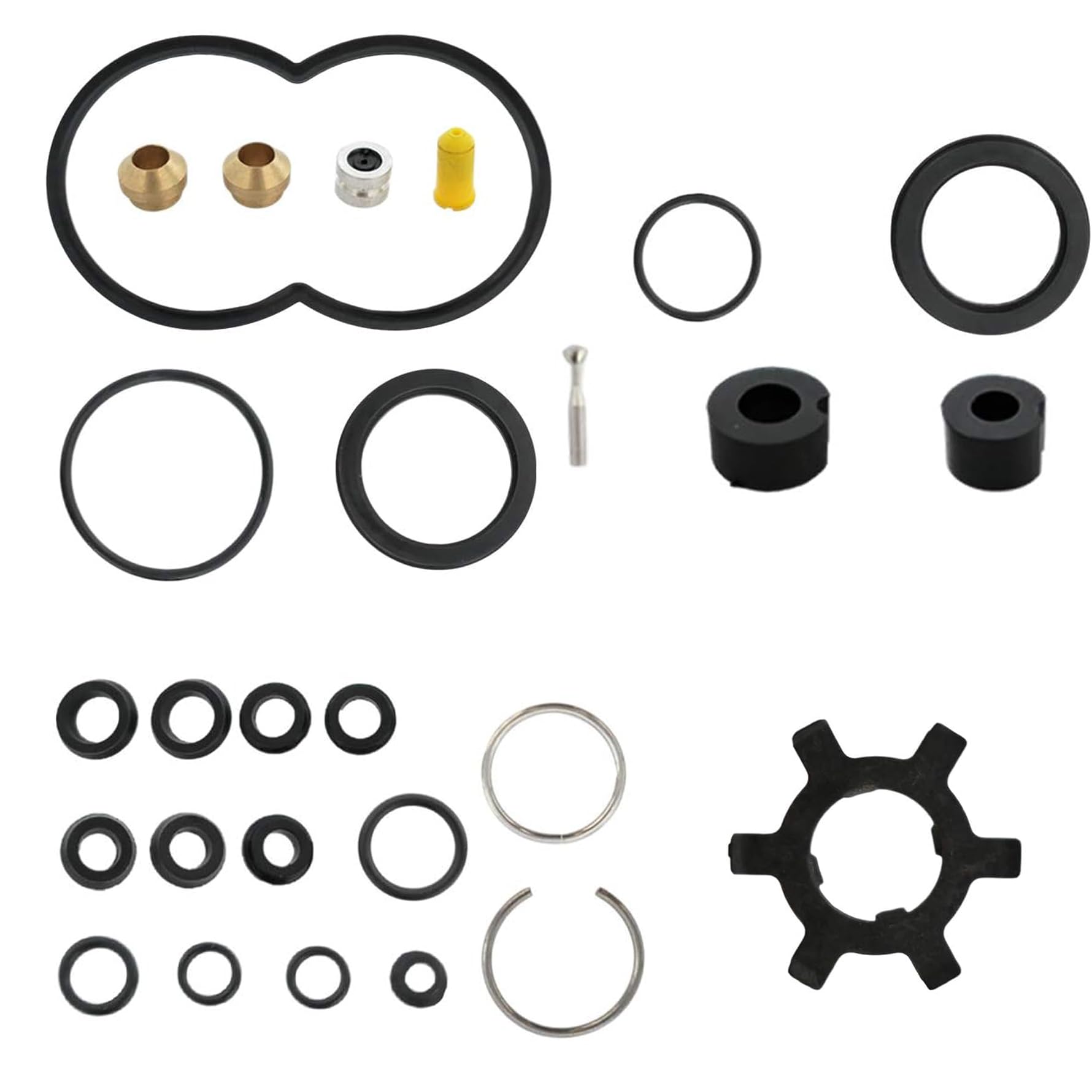 YKWYKW front view of kit packaging showing brand and kit label benefit: easy identification