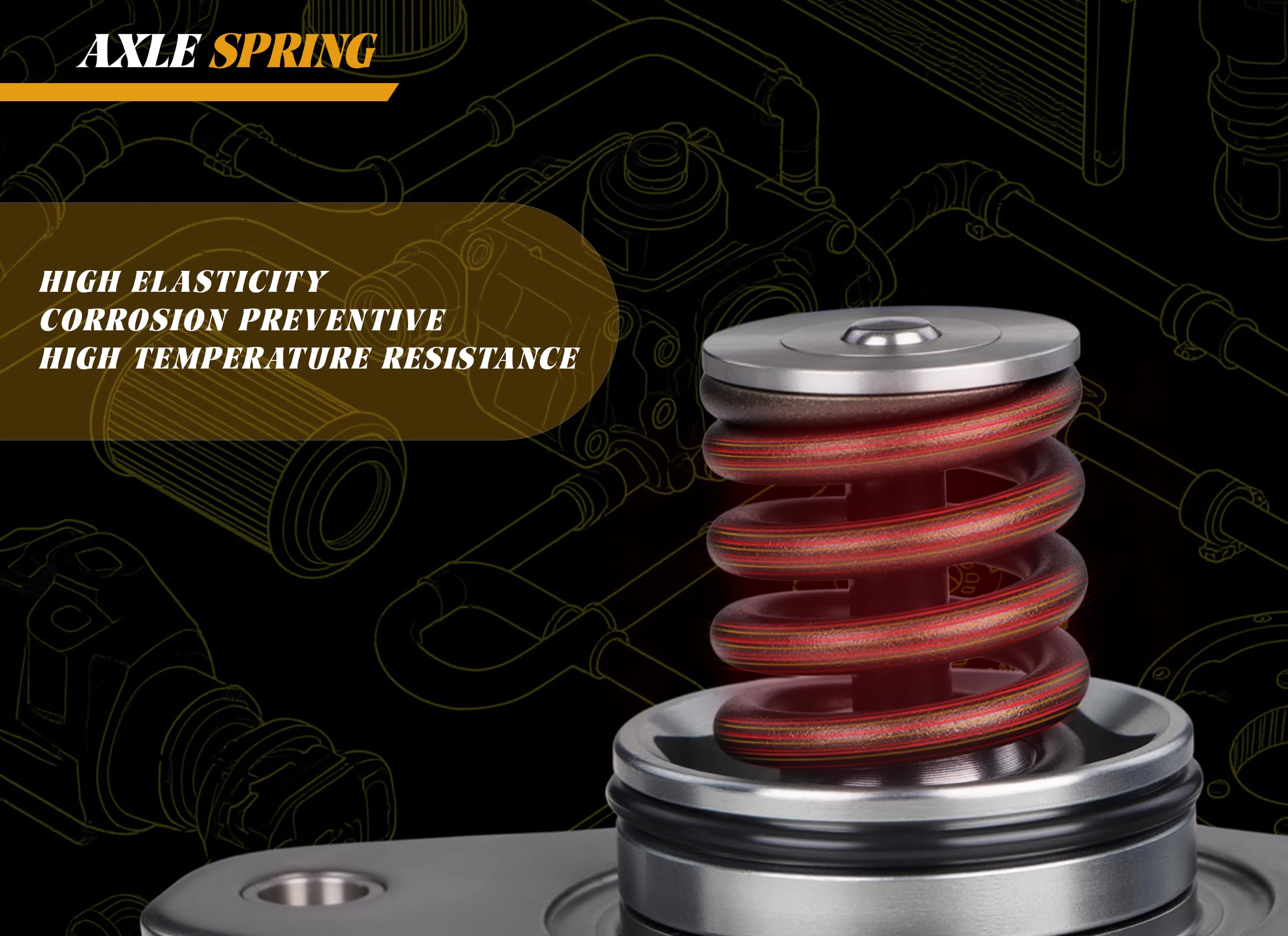 YLB.&co pump mounting flange detail highlighting accurate alignment feature