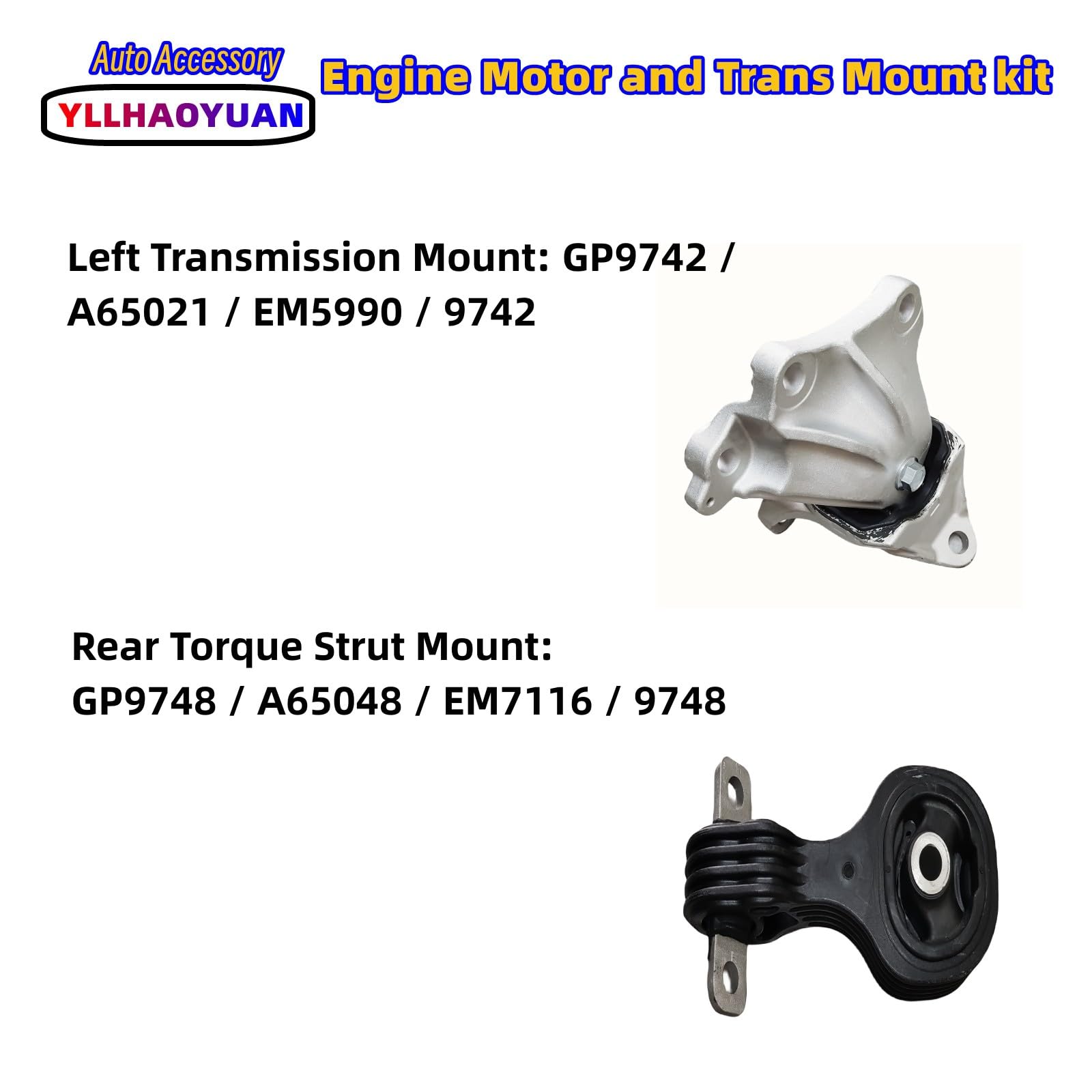 Yllhaoyuan mounts next to ruler showing scale for easy fitment verification