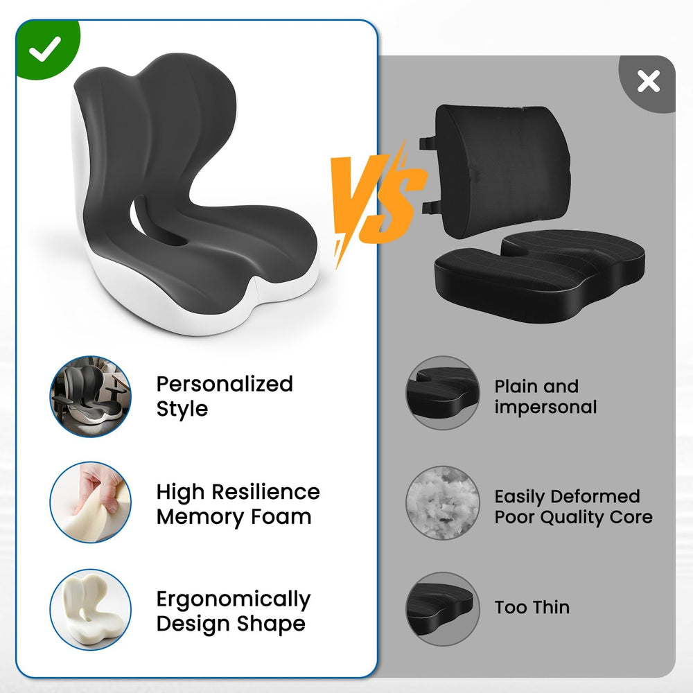 YLSCOO cushion in car seat improving driver height and visibility