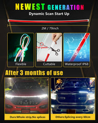 YM E-Bright installed under a car hood demonstrating improved visibility and style