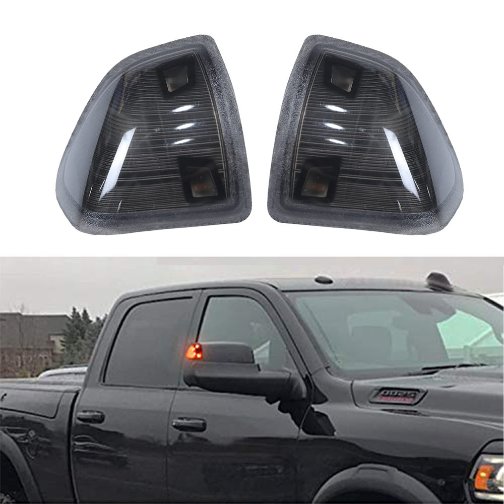 YMHHefy side profile mounted on mirror demonstrating OEM fit and visibility