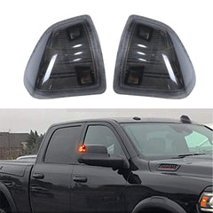 YMHHefy side profile mounted on mirror demonstrating OEM fit and visibility