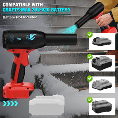 YNDZ nozzle closeup highlighting focused airflow for precise cleaning