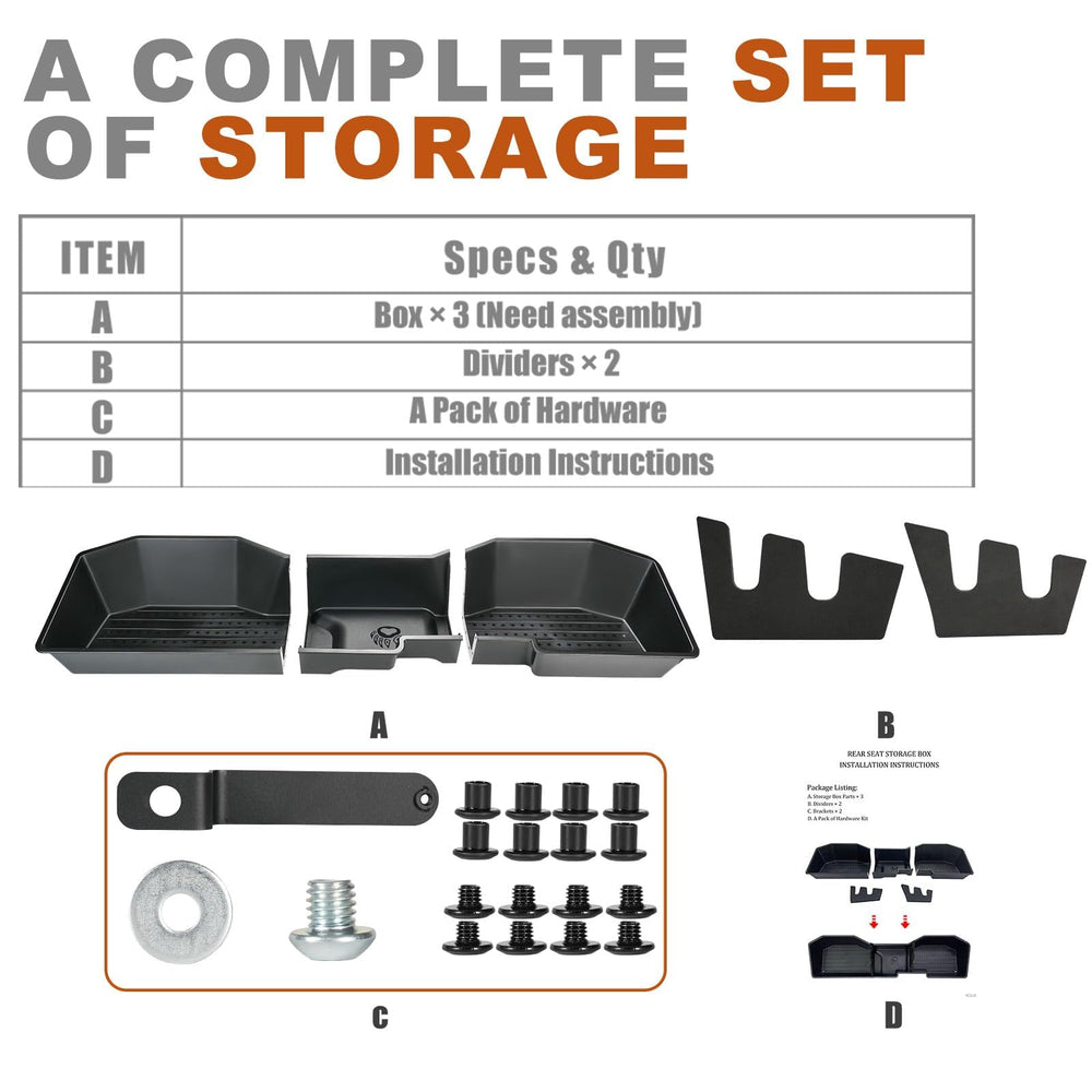 YoCenSe top view with internal dividers showing configurable compartments benefit