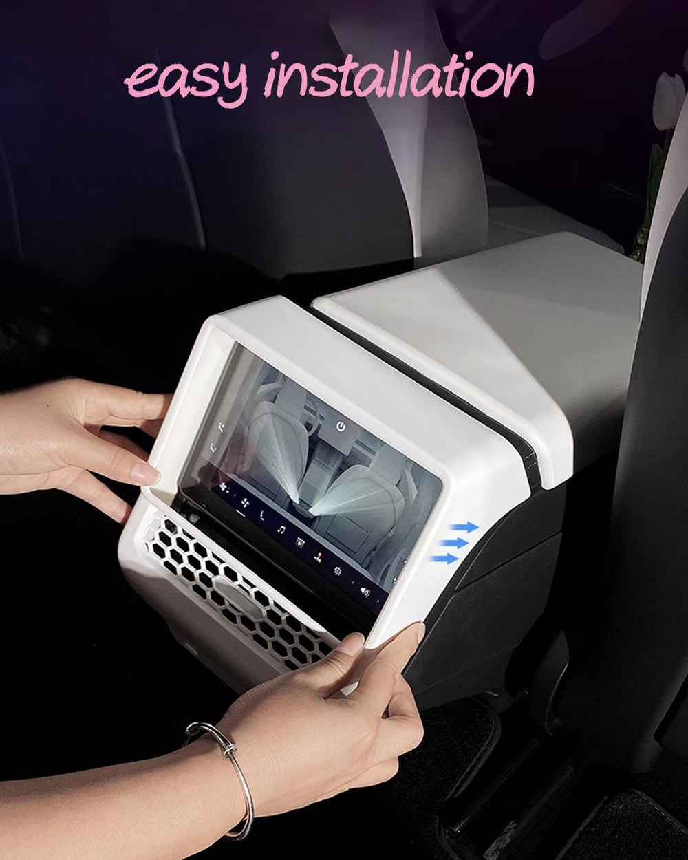 YOKOOHITECH image of edge and pre-applied adhesive showing easy, secure installation