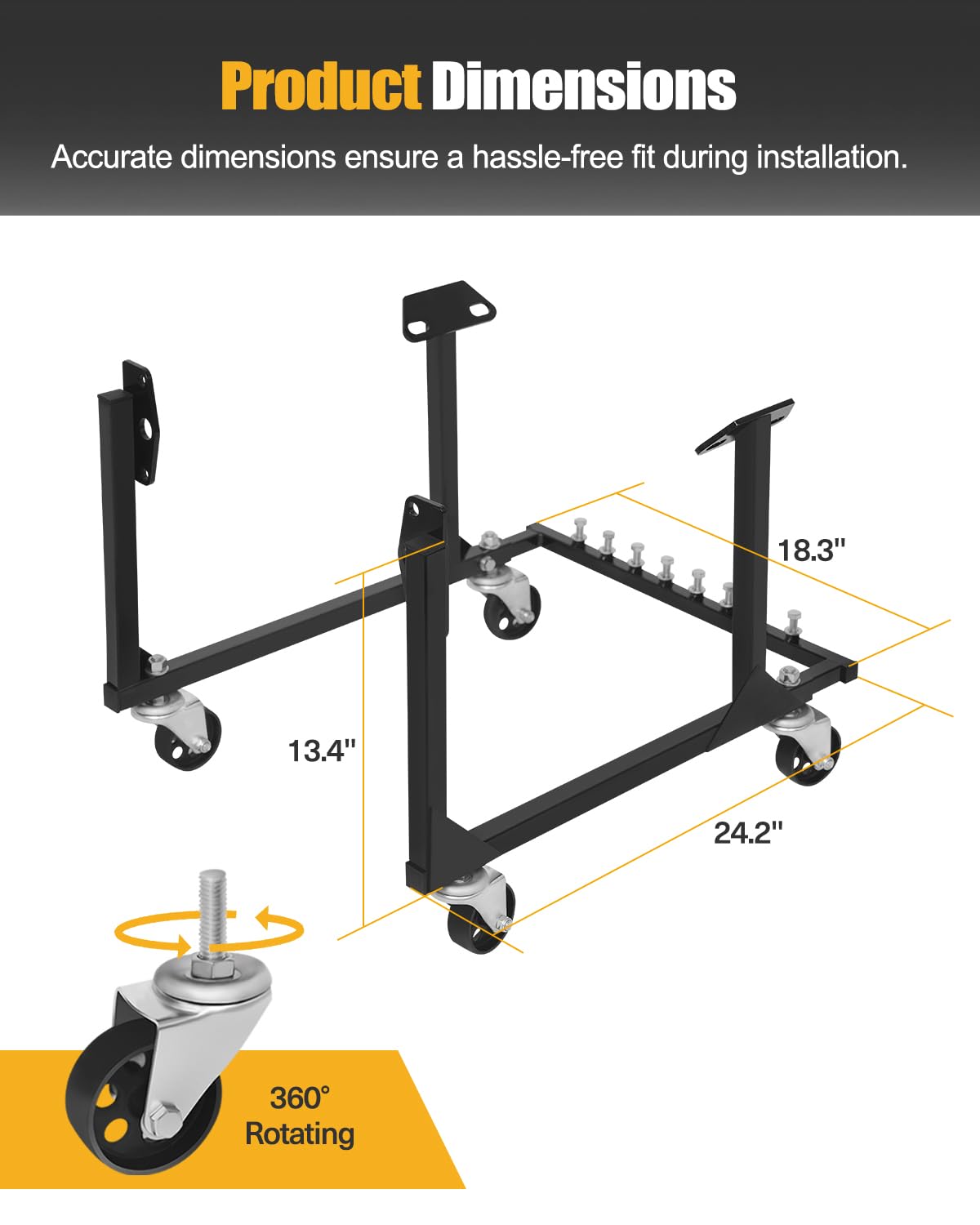 YOLANDO scale comparison with hands showing compact size and handling benefit