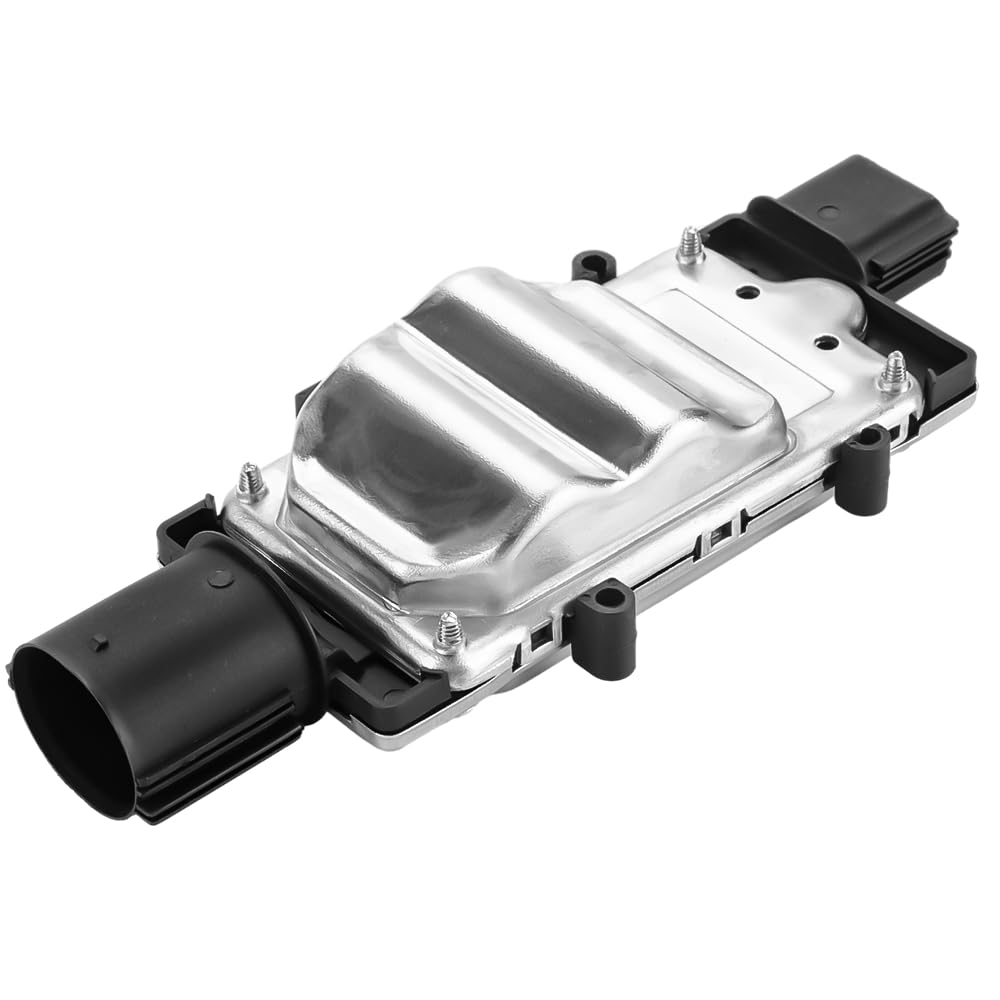 YOLLKY front view of fan control module showing mounting points and compact design benefit