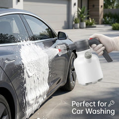 YoMeite sprayer in use washing a car for quicker, safer cleaning