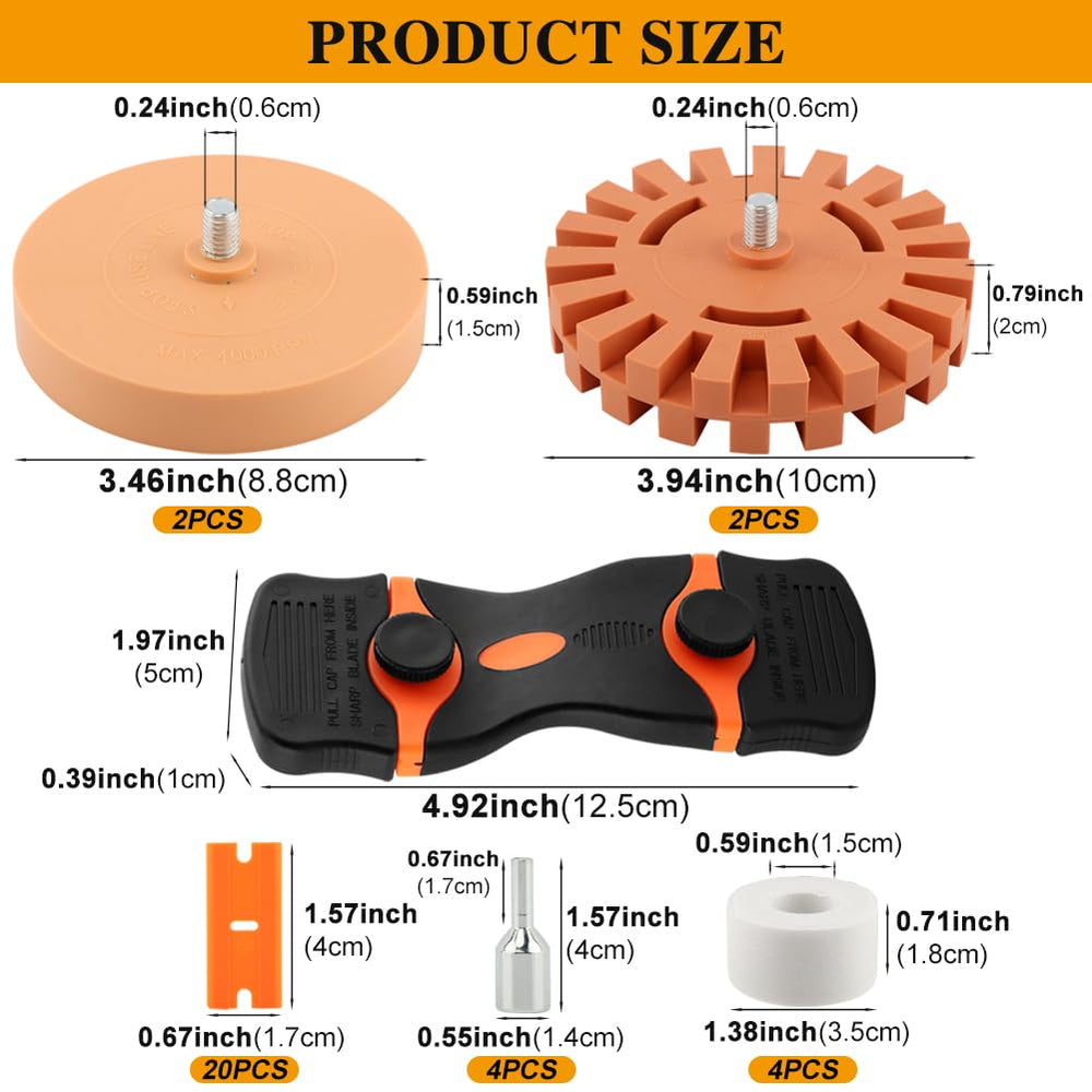 Yonderfume flat wheel texture view showing smooth rubber for gentle surface cleaning