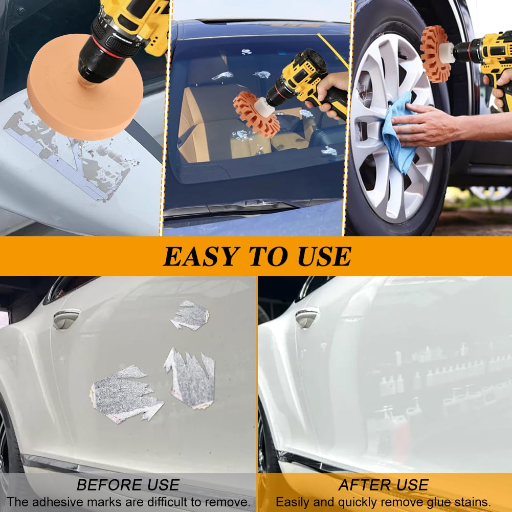 Yonderfume wheel cleaning bumper area in lifestyle setting, practical car-care tool