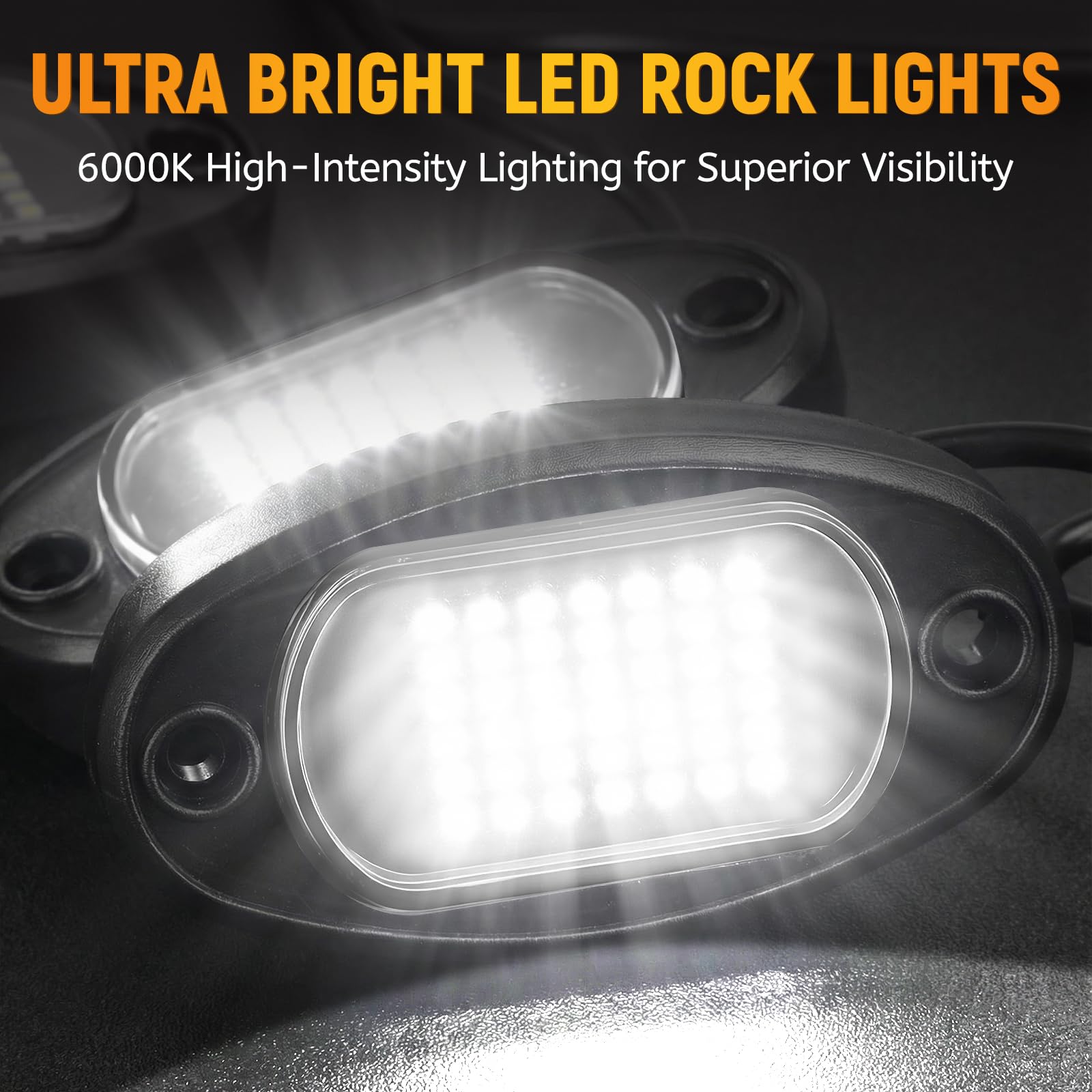 YONEDA boating deck illumination showing corrosion resistance and safety