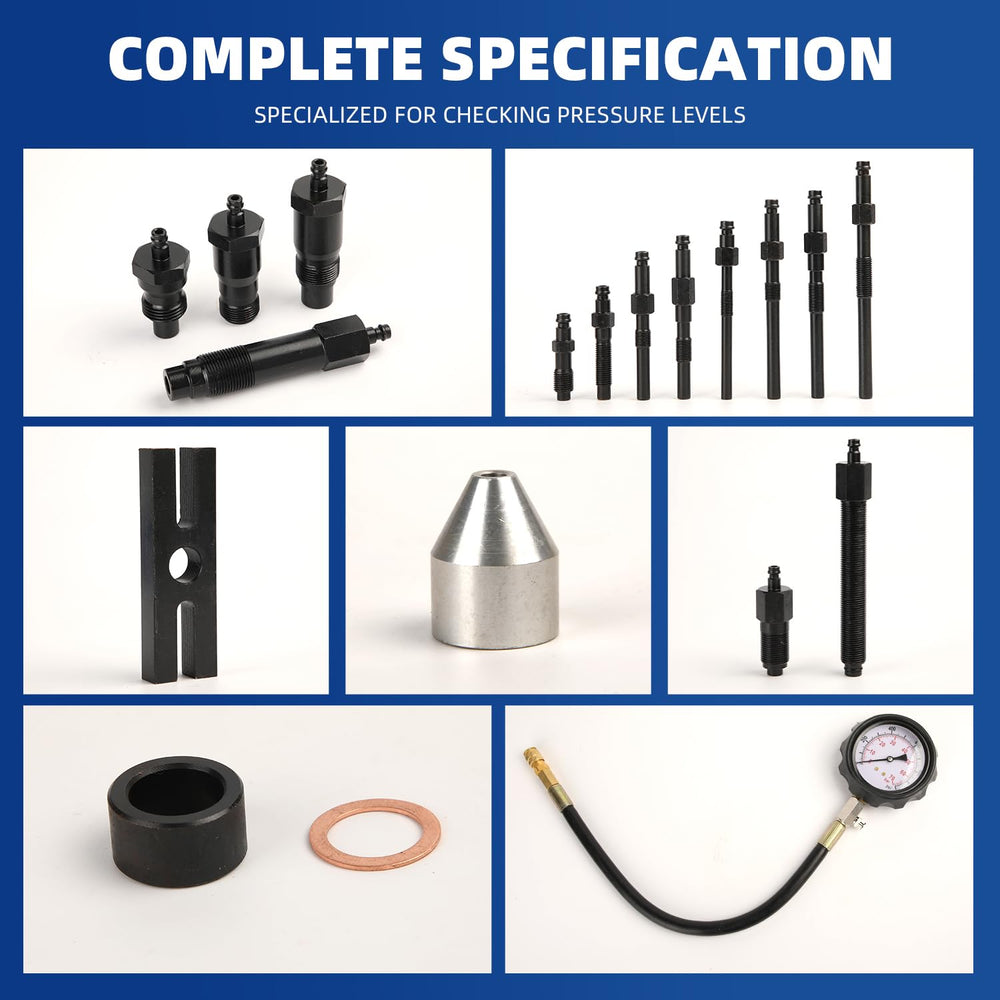 Yonligonju adapters array laid out showing universal fit options for engines