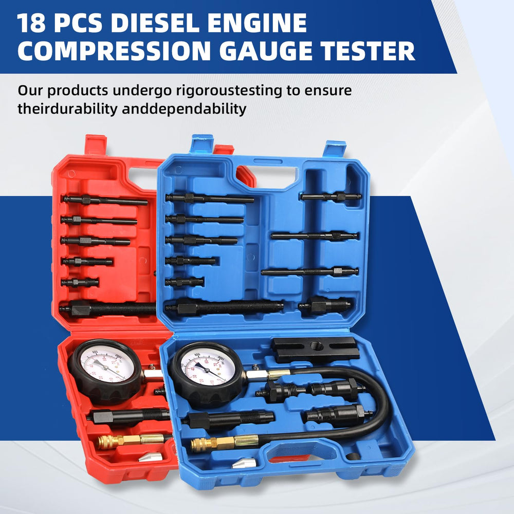 Yonligonju in-use on diesel engine demonstrating quick-connect testing convenience
