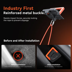 YONZEE installed on rear door interior demonstrating OEM-compatible fit