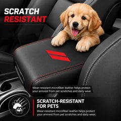 YOSRTER side profile demonstrating snug fit on Dodge Durango console