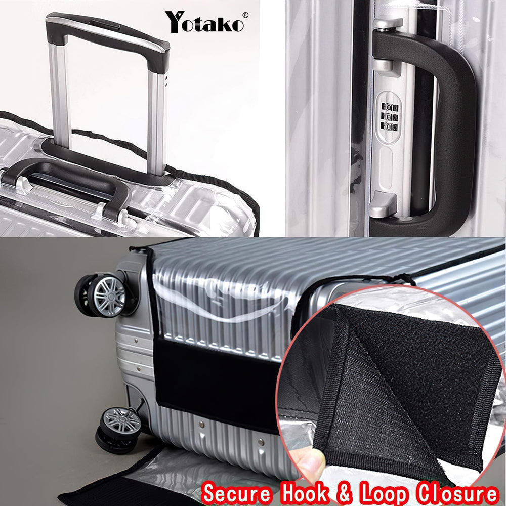 Yotako lifestyle travel checked suitcase protected and easy to spot