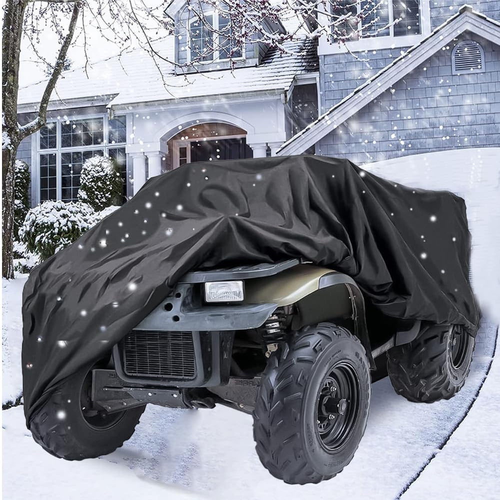 YOTOM covered ATV in outdoor setting protecting from weather