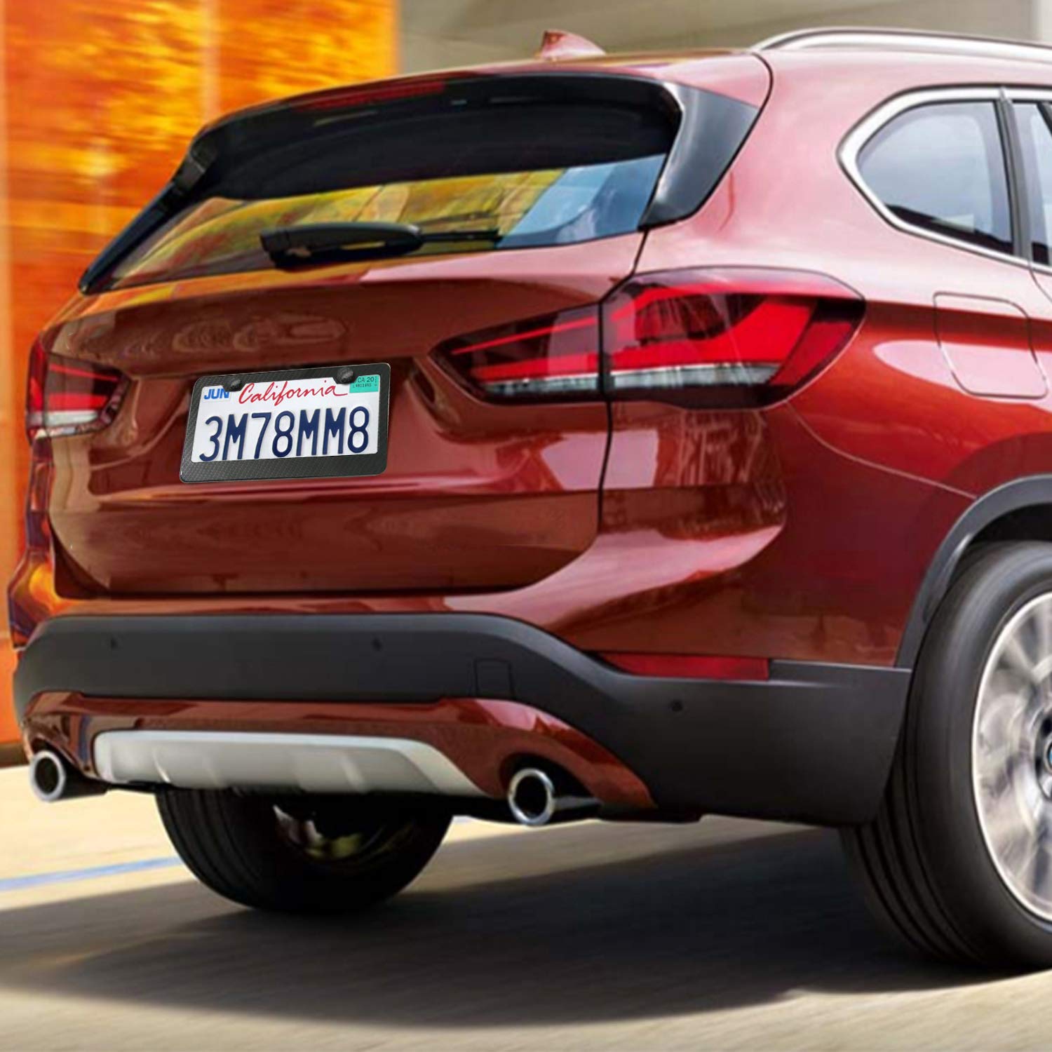 YoUoY installed on sedan front demonstrating tidy fit and stylish upgrade