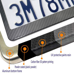 YoUoY side profile of frame highlighting slim border that avoids covering tags