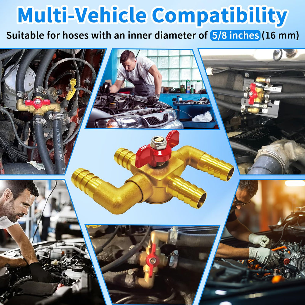 yourheey laid-out package contents including clamps and Phillips screwdriver for quick install