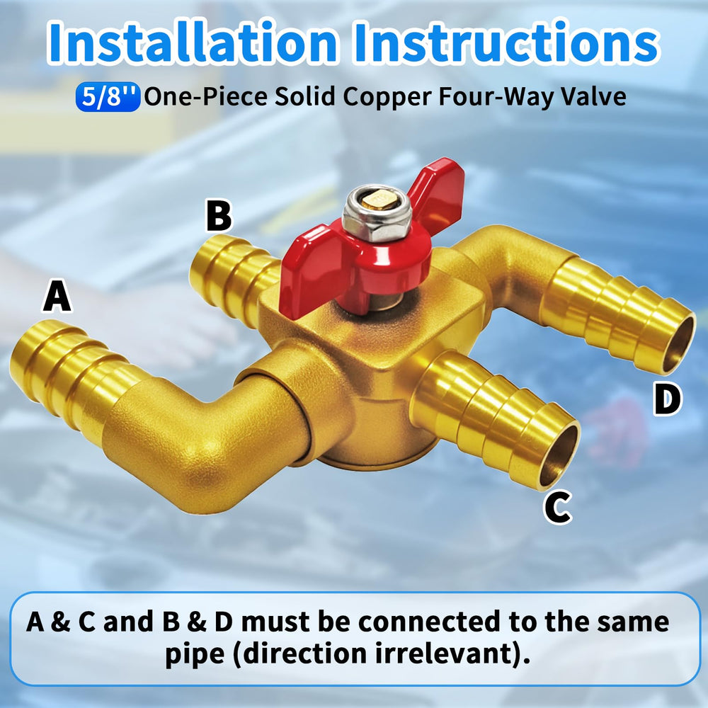 yourheey size comparison with 5/8" hose illustrating correct hose compatibility