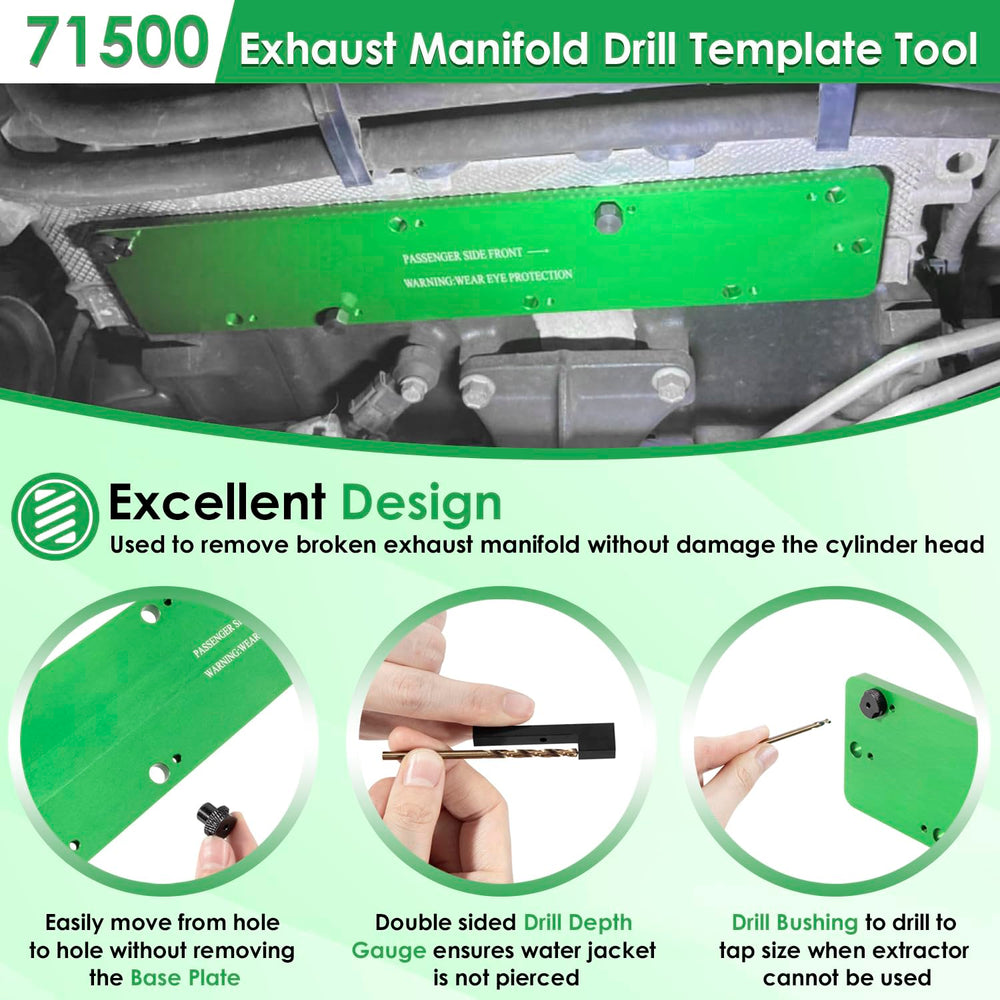 Yoursme drill depth gauge detail preventing water jacket penetration and protecting head