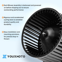Youxmoto 700027 mounted in vehicle demonstrating direct-fit ease