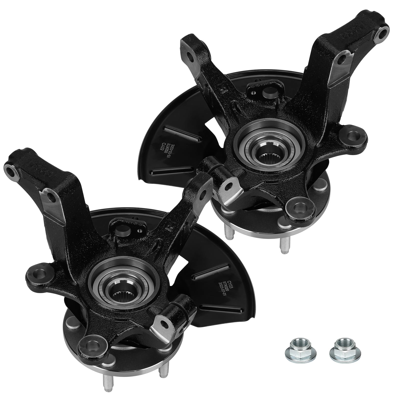 Youxmoto front hub assembly front view showing fitment benefit