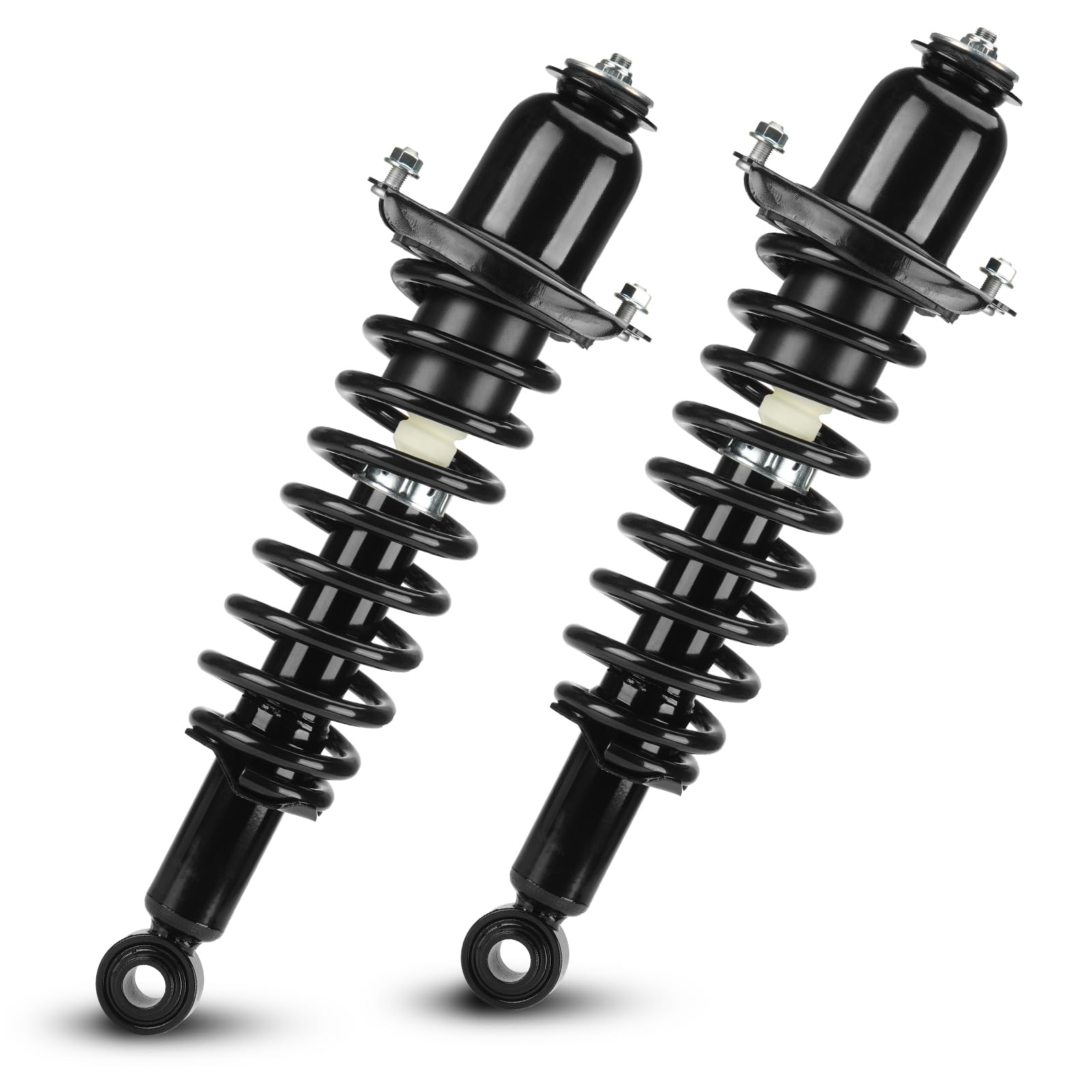 Youxmoto rear strut front packaging showing ready-to-install pair and peace of mind
