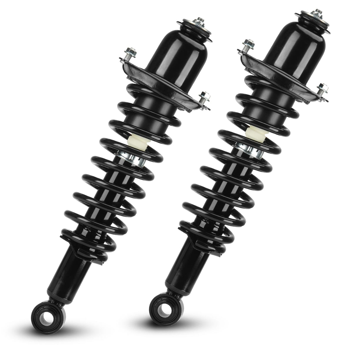 Youxmoto rear strut front packaging showing ready-to-install pair and peace of mind