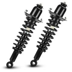 Youxmoto rear strut front packaging showing ready-to-install pair and peace of mind