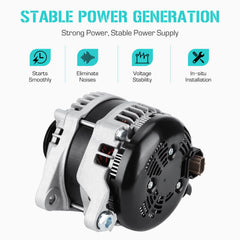 Youxmoto alternator gear detail showing 12 teeth and reliable power transfer