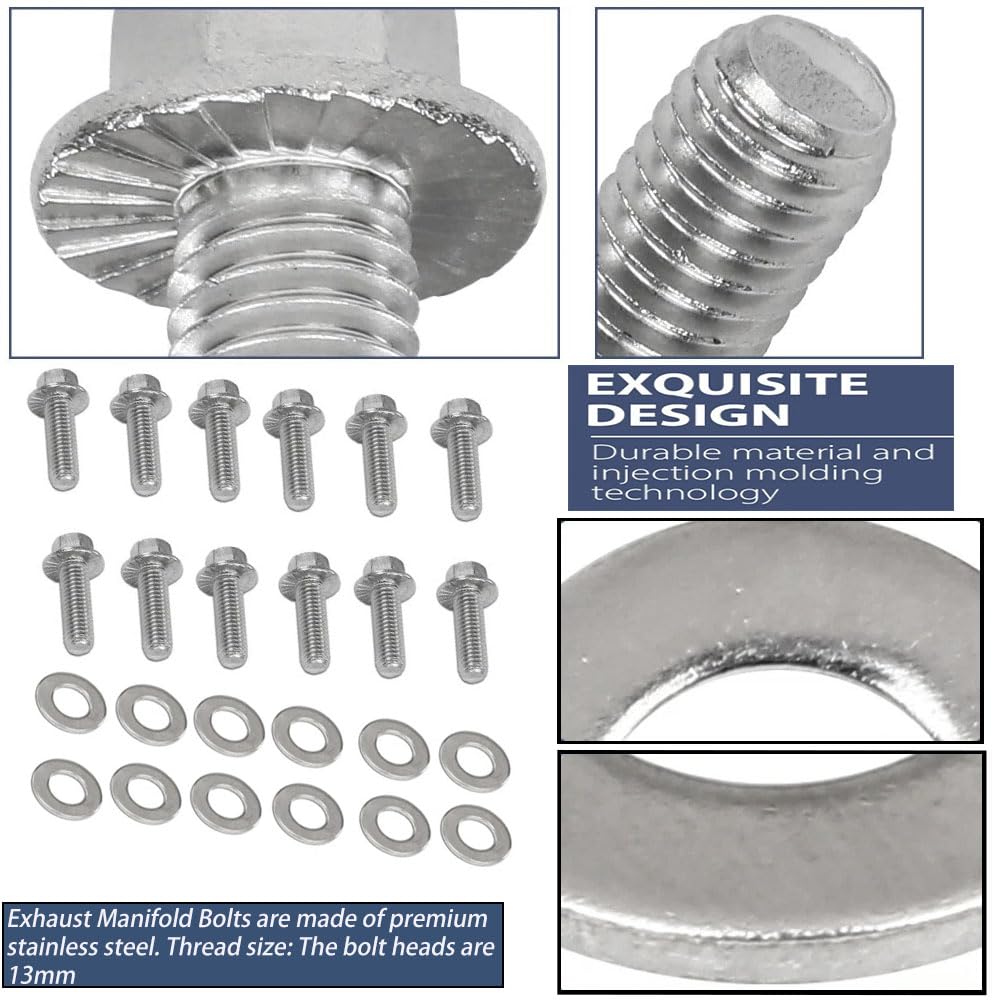 YOVOBS labeled gaskets and hardware with OE numbers aiding correct selection