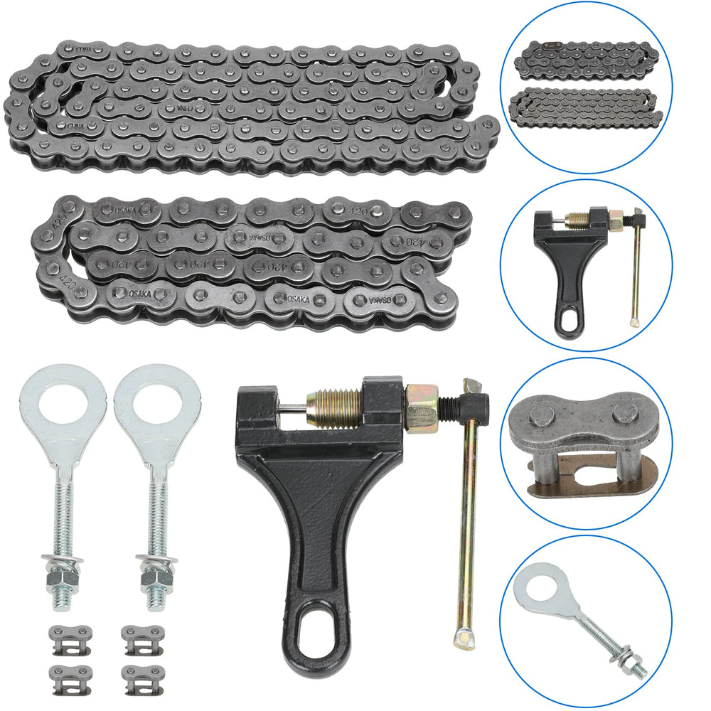 YOXUFA mechanic installing chain in garage highlighting user-friendly kit