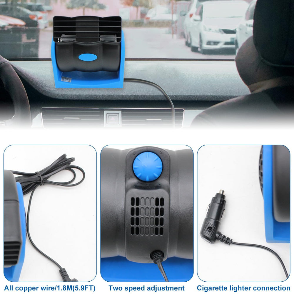 YQSIYU fan in car rear seat improving cabin circulation benefit