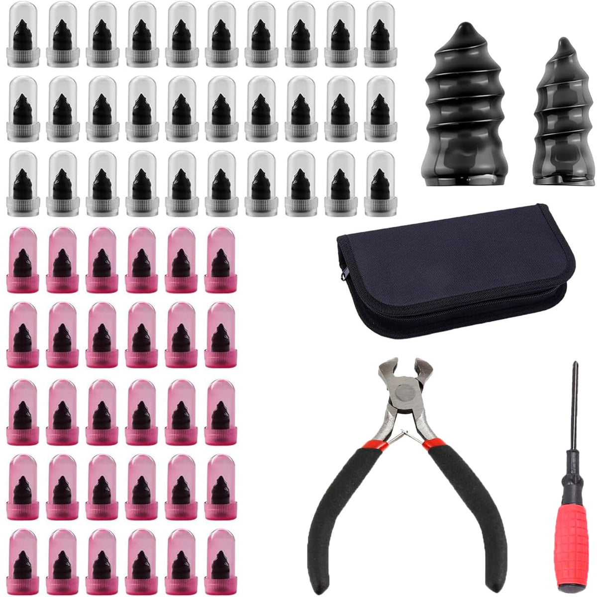 Yshfato front packaging showing compact tire plug kit and case, convenient storage
