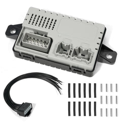 Ytrica module front view showing plug layout and easy fit