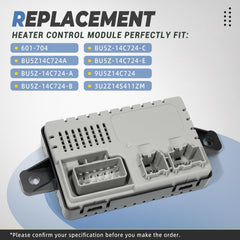 Ytrica module label and part numbers for accurate vehicle match