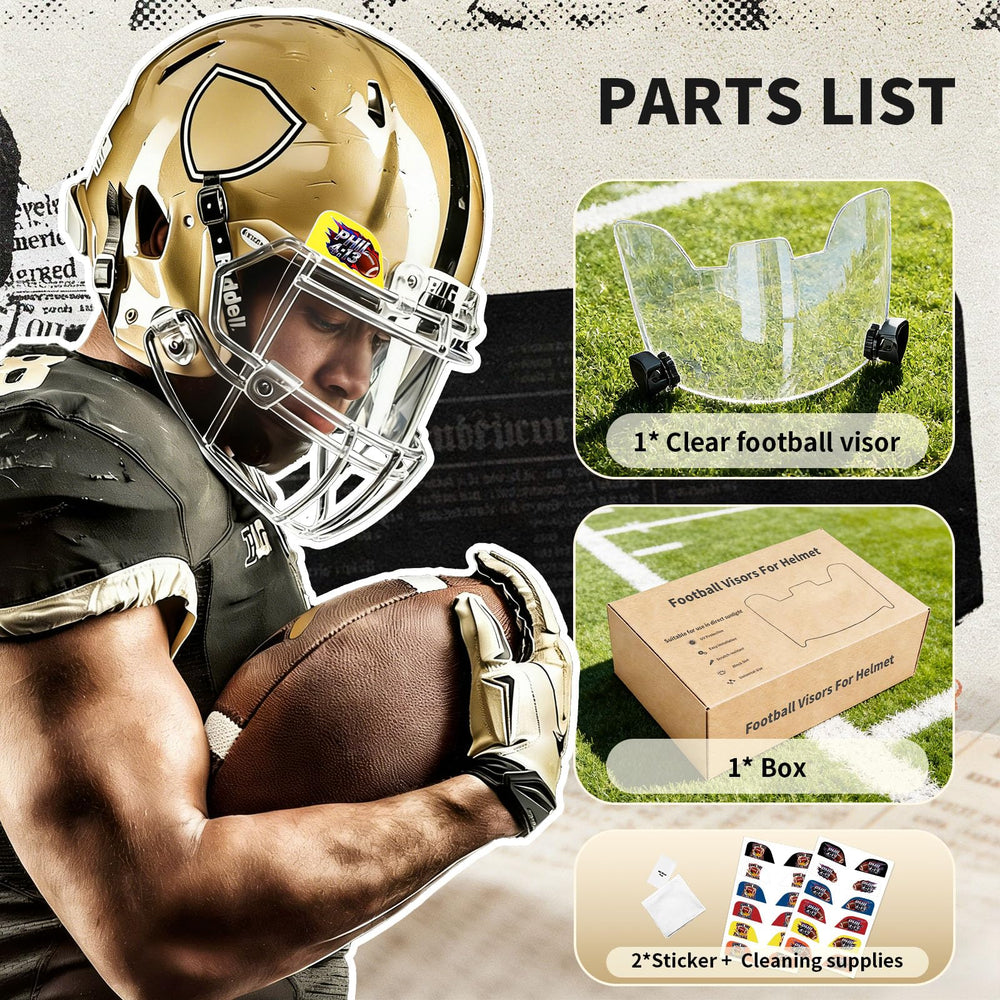 YUAN KE GUANG DIAN accessories kit with quick-release clips cleaning cloth and team stickers