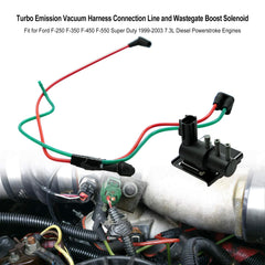 YUANTUO close-up of vacuum harness connector and protective sleeve durability